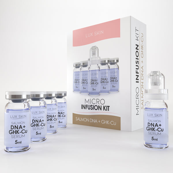 ghk cu peptide kit LUX SKIN® Micro Infusion Kit with Salmon DNA + GHK-Cu ghk cu peptide kit LUX SKIN® Micro Infusion Kit with Salmon DNA + GHK-Cu