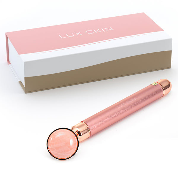 LUX SKIN Rose Quartz Sonic Face Wand LUX SKIN Rose Quartz Sonic Face Wand